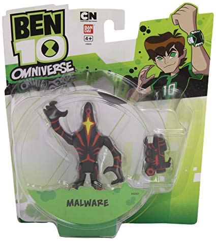 Ben 10 Omniverse 4 Inch Action Figure Malware 